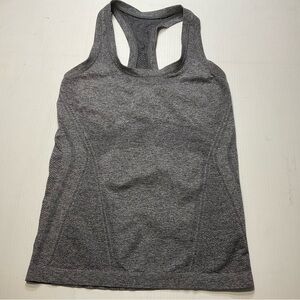 Lululemon Swiftly Tech Racerback Tank Top Gray Sz S *Read